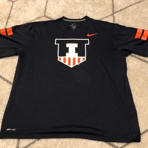 Illinois dri-fit shirt